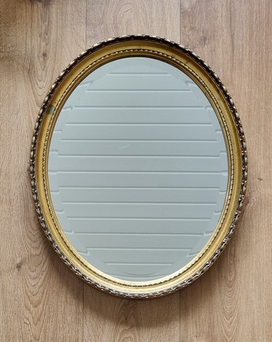 Vintage oval wall bevelled - vintage,