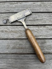 Antique French Printers Hand Held Typesetters slide with letters - collectable