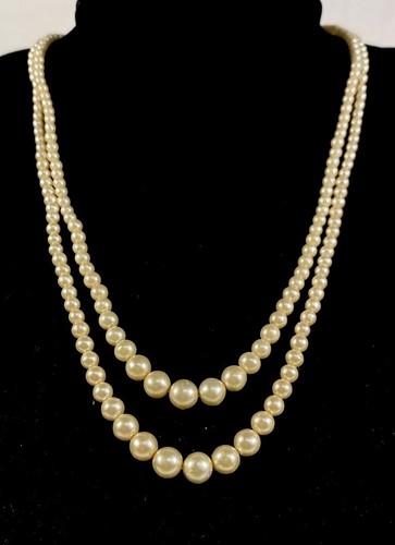 Chic vintage pearl choker with - vintage,