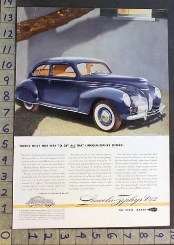 1938 lincoln zephyr door - zephyr, 2-door