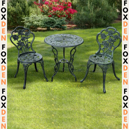 Vintage garden bistro set - garden,