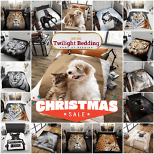 3D Animal Print Throw Faux Fur