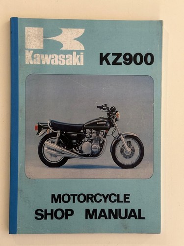 Shop manual kawasaki kz900 - manual,