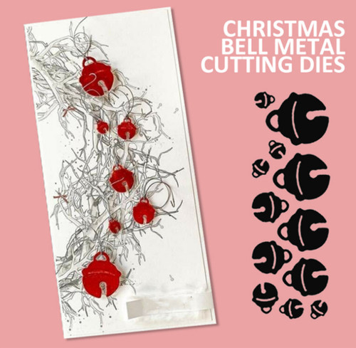 Christmas bell metal cutting - metal,