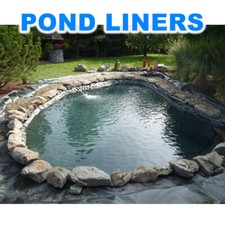 Fish POND LINER Garden Pond Landscaping Pool Plastic Thick Heavy Duty Waterproof