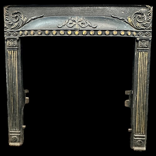 Antique fireplace surround - antique,