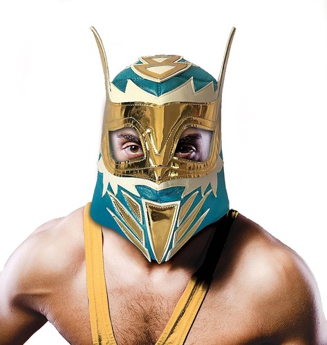 Warrior wrestling mask - wrestling,
