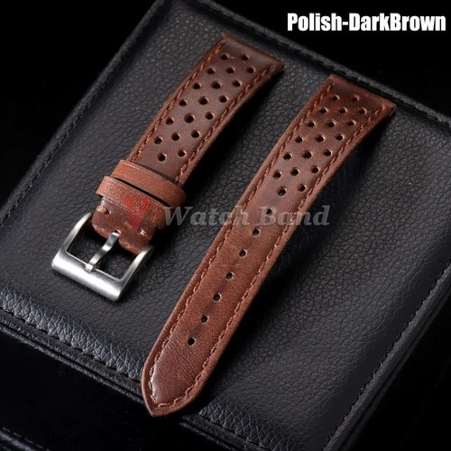 Genuine leather watch strap - leather,
