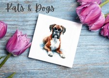 BOXER DOG Love Notelets Cards