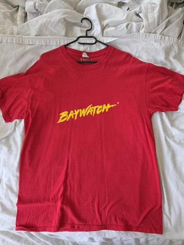 Baywatch tshirt large red - tshirt,
