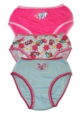 My Little Pony Girls 3 Pack Cotton Knickers Underwear Briefs