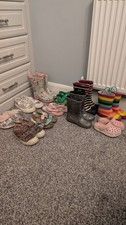 Girls shoe and wellies bundle