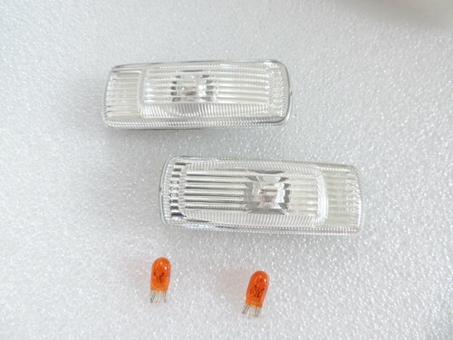 New clear side marker fender - new,