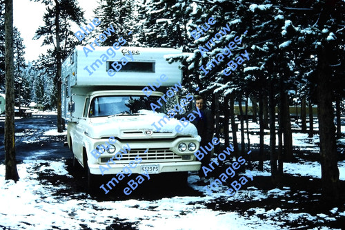 1962 35mm slide ford pickup - slide,