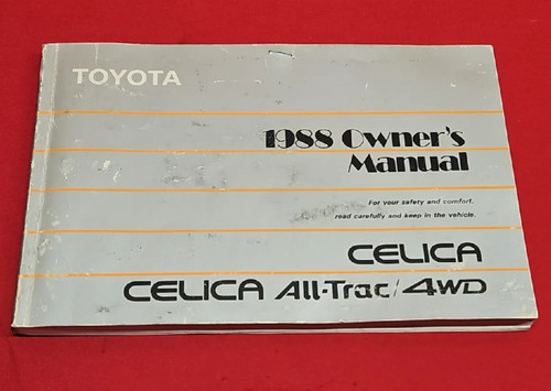 1988 toyota celica all trac - toyota, all-trac