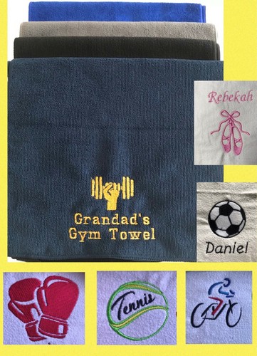 Sports microfibre gym towel - gym,