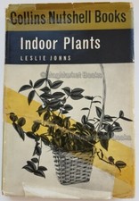 VINTAGE BOOK · COLLINS NUTSHELL BOOKS · INDOOR PLANTS · LESLIE JOHNS · 1964
