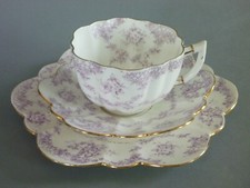 Antique paragon star trio - trio:, tea
