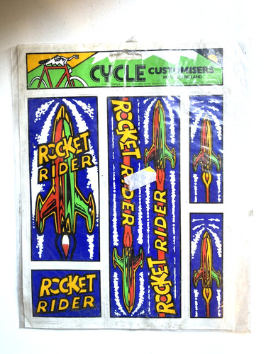 Vintage bicycle decals retro - bicycle, decals-retro