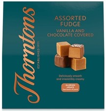 Thorntons Toffee & Fudge -Original & Chocolate Smothered Toffee & Assorted Fudge