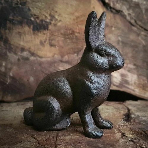 Cast iron rabbit - cast, |