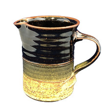 Studio Pottery Jug Brown