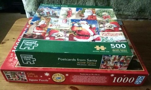 Father christmas jigsaw - christmas,