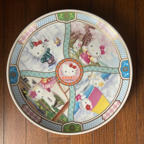 Hello kitty porcelain plate - porcelain,