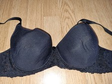 Gorgeous black TESCO padded Underwired Bra Size 38C