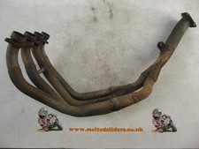 Suzuki GSXR 600 750 SRAD 4 Bolt Can Conversion Exhaust Headers Downpipes System
