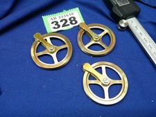 Clock Three HERMLE 1 3/4" Pulley's for Grandfather Longcase Grandmother parts