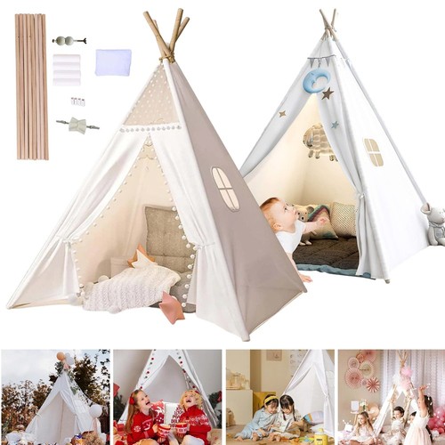 160cm large canvas kids - 160cm, teepee