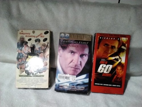 Vintage lot vhs tapes - vintage, of