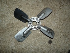 Car Engine Cooling Fan with Variable Vanes