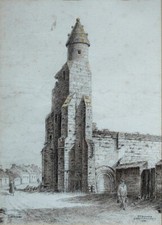 E. SUDRE ORIGINAL DRAWING