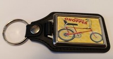 RALEIGH CHOPPER LEATHER KEYRING grifter tomahawk budgie bike