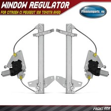 2x Window Regulator Front Side