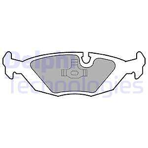 New brake pad set disc - pad,