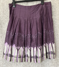 Fat Face Cotton Lined Skirt