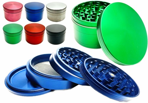 Metal herb grinder 4part - metal,