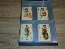 Vintage Pin-Up Art Playing Cards (Complete / 56 Cards) Glamour Beauty Cheesecake