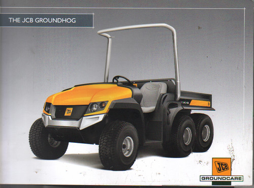 Jcb groundhog buggy brochure - groundhog,