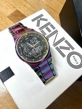 Kenzo Rainbow Tiger Multi Coloured Watch