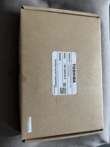 Toshiba air conditioning wired - air,
