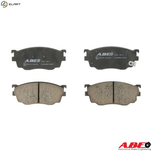 Brake pad set disc - pad,