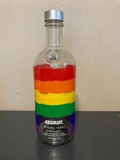 Absolut Vodka Bottle Limited Edition  Pride In Diversity Empty Cheapest on Ebay!