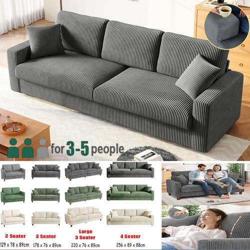 Seater corduroy sofa jumbo - corduroy,