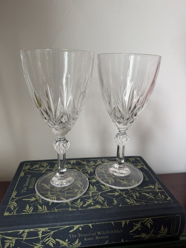 Vintage crystal wine - wine, glass