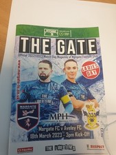 Margate FC v Aveley FC, 18th