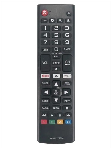 Remote control replacement - lg,